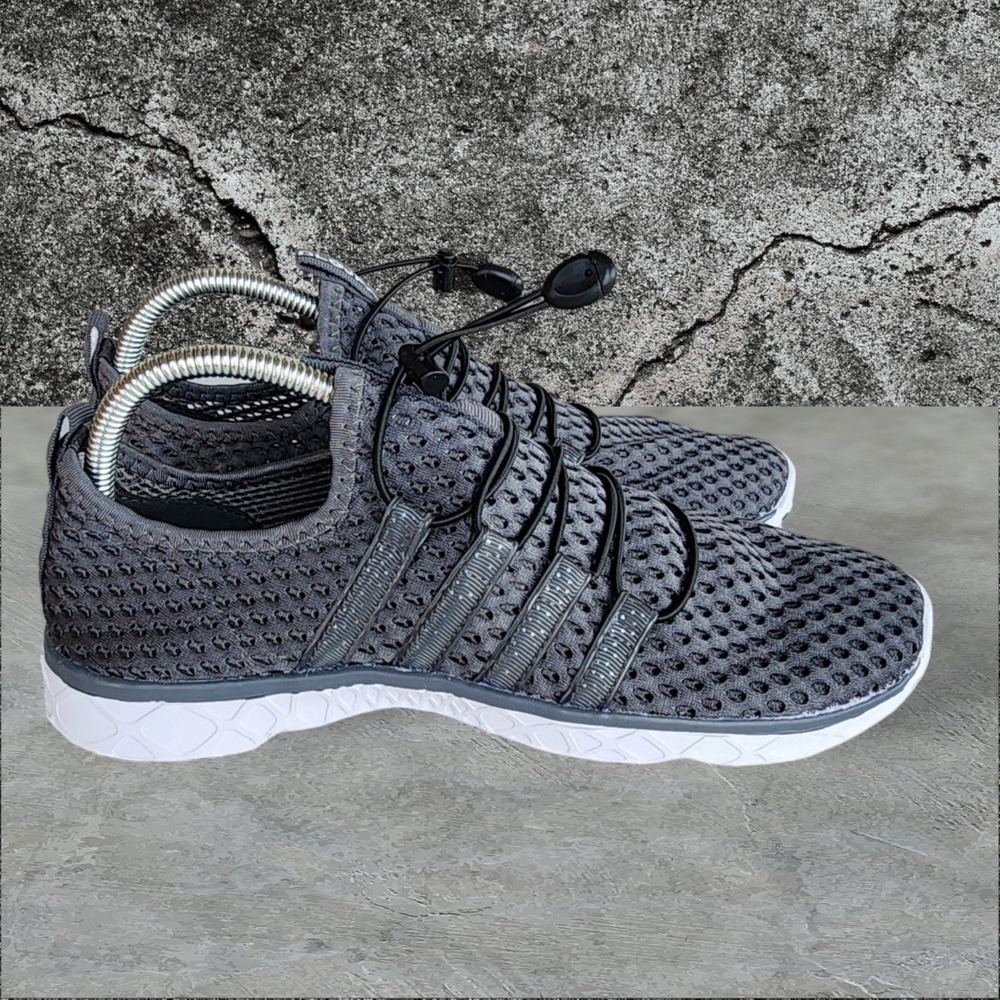 DLGJPA Lightweight Quick Drying Gray‎ Shoes Sneaker Women's Size 10 Men's Size 8